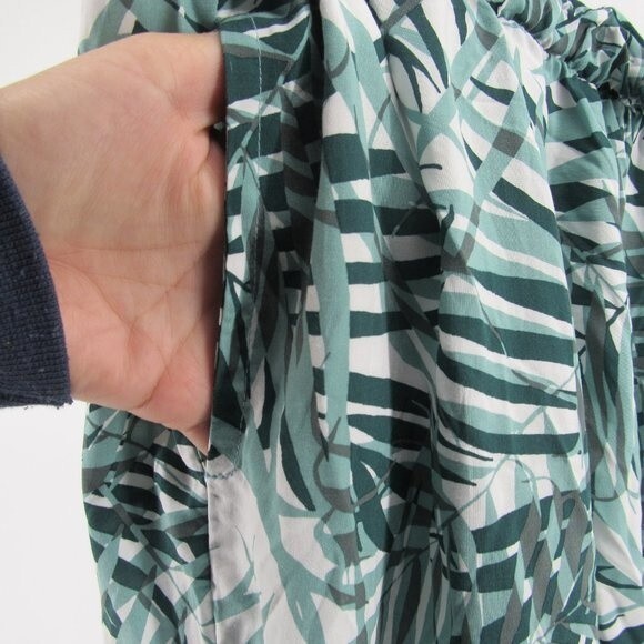 Adore Me womens pants tropical green with pockets Size XL - Picture 7 of 15